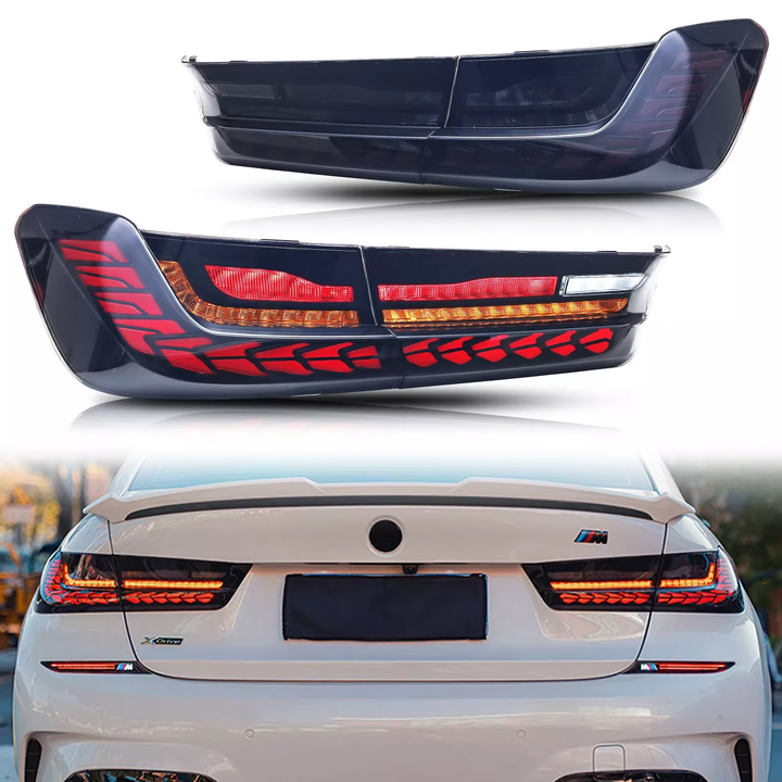 LED taillights with star animation for BMW G20 M340i and G80 M3 (2019-2024)