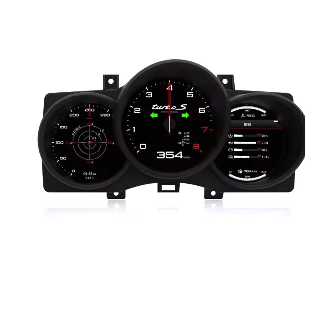 LCD digital instrument cluster for Porsche Macan, model 2014-2018