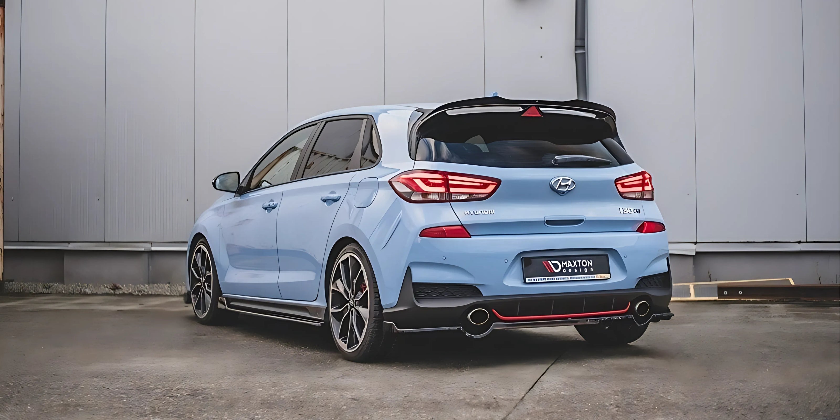 hyundai i30n in blau 