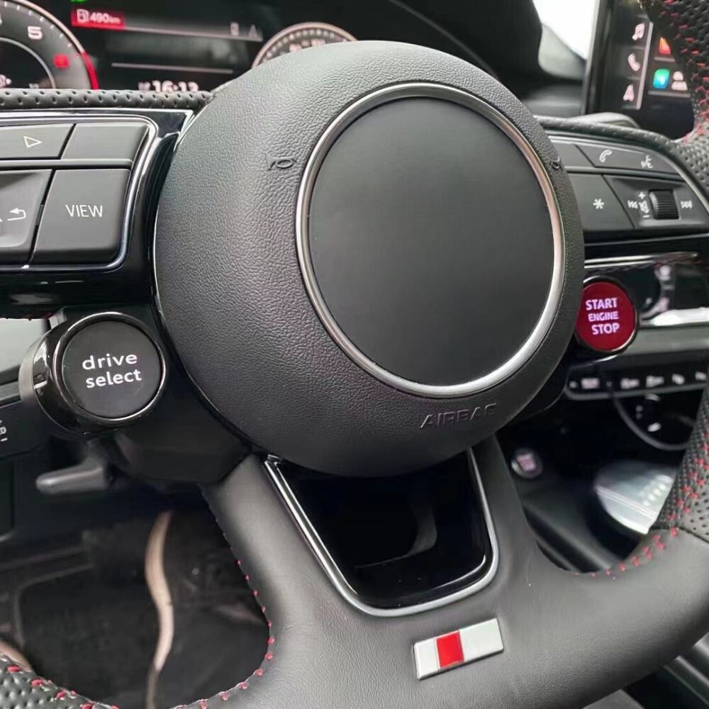 R8 Style Lenkrad Knöpfe Start/Stop Mode für Audi A3 8V