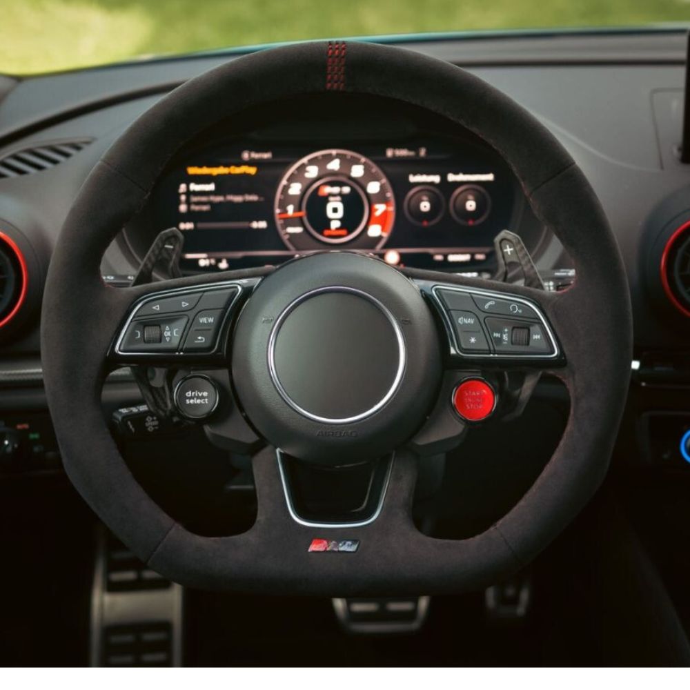 R8 Style Lenkrad Knöpfe Start/Stop Mode für Audi A3 8V